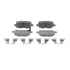 PD865 by WAGNER - Wagner Brake ThermoQuiet PD865 Ceramic Disc Brake Pad Set