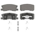 PD868 by WAGNER - Wagner Brake ThermoQuiet PD868 Ceramic Disc Brake Pad Set