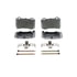 QC1053 by WAGNER - Wagner Brake ThermoQuiet QC1053 Ceramic Disc Brake Pad Set