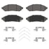 QC1094 by WAGNER - Wagner Brake ThermoQuiet QC1094 Ceramic Disc Brake Pad Set