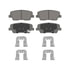 QC1284 by WAGNER - Wagner Brake ThermoQuiet QC1284 Ceramic Disc Brake Pad Set