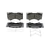 QC1303 by WAGNER - Wagner Brake ThermoQuiet QC1303 Ceramic Disc Brake Pad Set