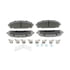 QC1324 by WAGNER - Wagner Brake ThermoQuiet QC1324 Ceramic Disc Brake Pad Set