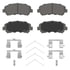 QC1338 by WAGNER - Wagner Brake ThermoQuiet QC1338 Ceramic Disc Brake Pad Set