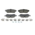 QC1391 by WAGNER - Wagner Brake ThermoQuiet QC1391 Ceramic Disc Brake Pad Set