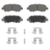 QC1325 by WAGNER - Wagner Brake ThermoQuiet QC1325 Ceramic Disc Brake Pad Set