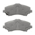 QC1327 by WAGNER - Wagner Brake ThermoQuiet QC1327 Ceramic Disc Brake Pad Set