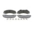 QC1414 by WAGNER - Wagner Brake ThermoQuiet QC1414 Ceramic Disc Brake Pad Set