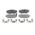 QC1421 by WAGNER - Wagner Brake ThermoQuiet QC1421 Ceramic Disc Brake Pad Set