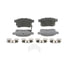 QC1451 by WAGNER - Wagner Brake ThermoQuiet QC1451 Ceramic Disc Brake Pad Set