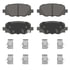 QC1809 by WAGNER - Wagner Brake ThermoQuiet QC1809 Ceramic Disc Brake Pad Set