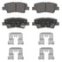 QC1812 by WAGNER - Wagner Brake ThermoQuiet QC1812 Ceramic Disc Brake Pad Set