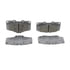 QC436A by WAGNER - Wagner Brake ThermoQuiet QC436A Ceramic Disc Brake Pad Set