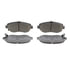 QC619 by WAGNER - Wagner Brake ThermoQuiet QC619 Ceramic Disc Brake Pad Set