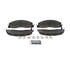 SX1399 by WAGNER - Wagner Brake SevereDuty SX1399 Disc Brake Pad Set