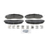 SX1691 by WAGNER - Wagner Brake SevereDuty SX1691 Disc Brake Pad Set