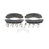 SX756 by WAGNER - Wagner Brake SevereDuty SX756 Disc Brake Pad Set