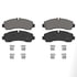 SX2281 by WAGNER - Wagner Brake SevereDuty SX2281 Disc Brake Pad Set