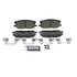 ZD1005 by WAGNER - QuickStop Ceramic Disc Brake Pad Set