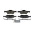 ZD1047B by WAGNER - QuickStop Ceramic Disc Brake Pad Set