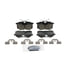 ZD1017 by WAGNER - QuickStop Ceramic Disc Brake Pad Set