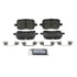 ZD1028 by WAGNER - QuickStop Ceramic Disc Brake Pad Set