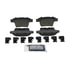 ZD1071 by WAGNER - QuickStop Ceramic Disc Brake Pad Set