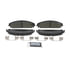 ZD1058 by WAGNER - QuickStop Ceramic Disc Brake Pad Set