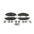 ZD1092 by WAGNER - QuickStop Ceramic Disc Brake Pad Set