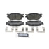 ZD1156 by WAGNER - QuickStop Ceramic Disc Brake Pad Set