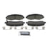 ZD1102 by WAGNER - QuickStop Ceramic Disc Brake Pad Set