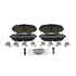 ZD1184 by WAGNER - QuickStop Ceramic Disc Brake Pad Set