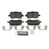 ZD1160 by WAGNER - QuickStop Ceramic Disc Brake Pad Set