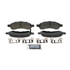 ZD1169 by WAGNER - QuickStop Ceramic Disc Brake Pad Set