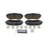 ZD1258 by WAGNER - QuickStop Ceramic Disc Brake Pad Set