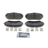 ZD1258A by WAGNER - QuickStop Ceramic Disc Brake Pad Set