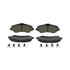 ZD1273 by WAGNER - QuickStop Ceramic Disc Brake Pad Set