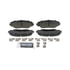 ZD1211 by WAGNER - QuickStop Ceramic Disc Brake Pad Set