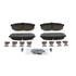 ZD1304 by WAGNER - QuickStop Ceramic Disc Brake Pad Set