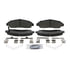 ZD1280 by WAGNER - QuickStop Ceramic Disc Brake Pad Set