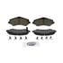 ZD1327 by WAGNER - QuickStop Ceramic Disc Brake Pad Set