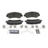 ZD1338 by WAGNER - QuickStop Ceramic Disc Brake Pad Set