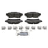 ZD1391 by WAGNER - QuickStop Ceramic Disc Brake Pad Set