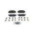 ZD1393 by WAGNER - QuickStop Ceramic Disc Brake Pad Set