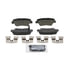 ZD1445 by WAGNER - QuickStop Ceramic Disc Brake Pad Set