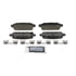 ZD1468 by WAGNER - QuickStop Ceramic Disc Brake Pad Set