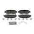 ZD1578 by WAGNER - QuickStop Ceramic Disc Brake Pad Set