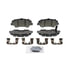 ZD1593 by WAGNER - QuickStop Ceramic Disc Brake Pad Set