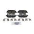 ZD1544 by WAGNER - QuickStop Ceramic Disc Brake Pad Set