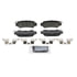 ZD1624 by WAGNER - QuickStop Ceramic Disc Brake Pad Set